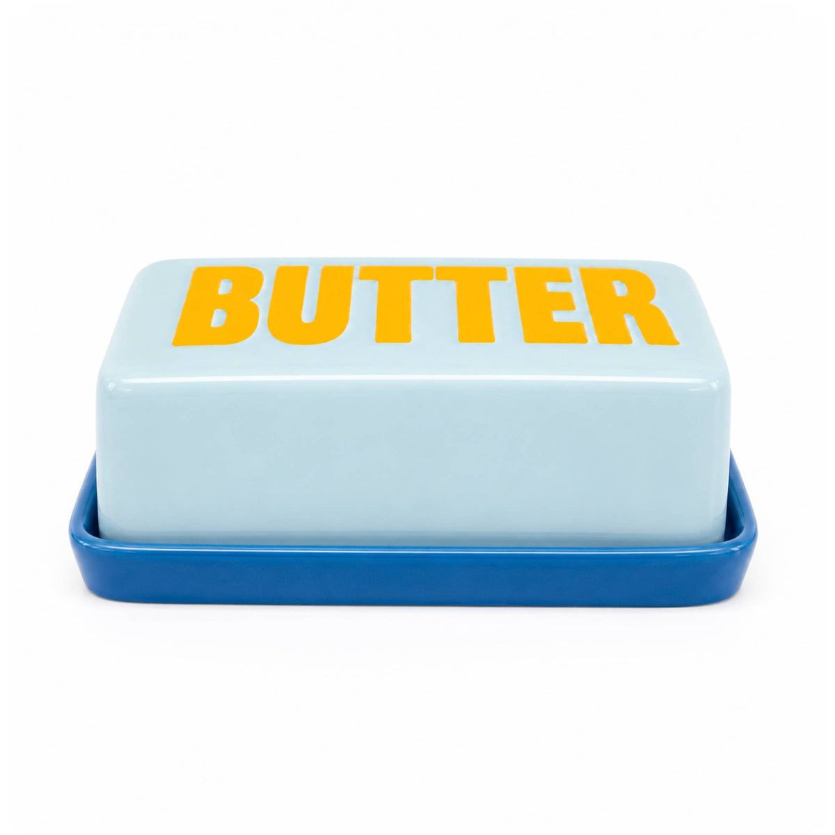 Helio Ferretti Hellblaue Butterdose