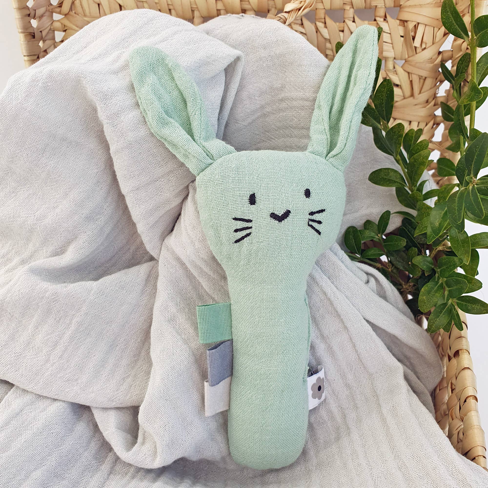 Bio-Raspelkaninchen Cameo Green