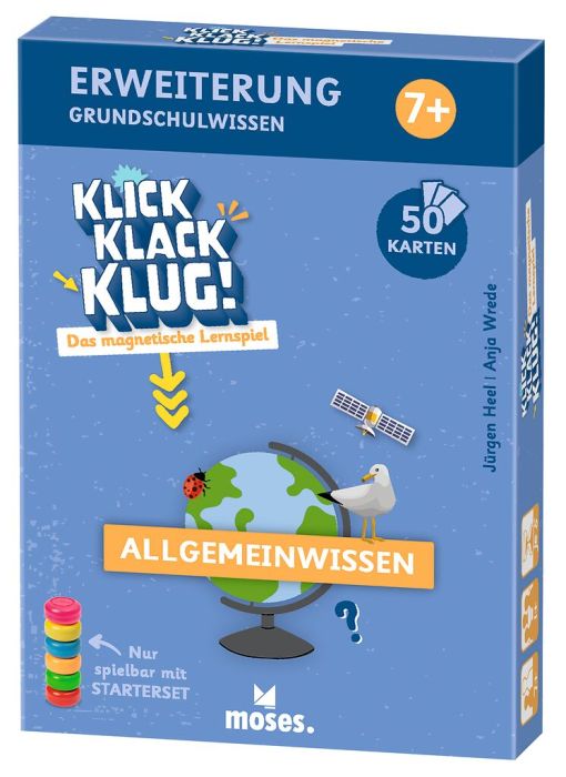 moses Klick Klack Klug Allgemeinwissen ab 7 Jahre