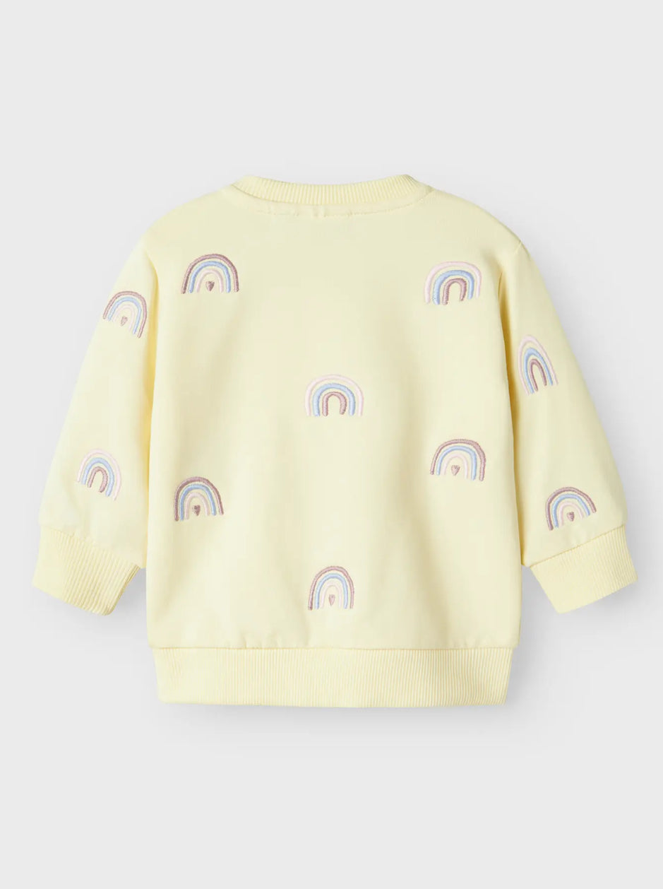 name it gelber Babysweater (nbffantasy)
