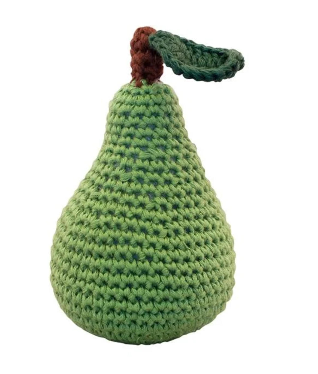 global affairs Häkelrassel Birne