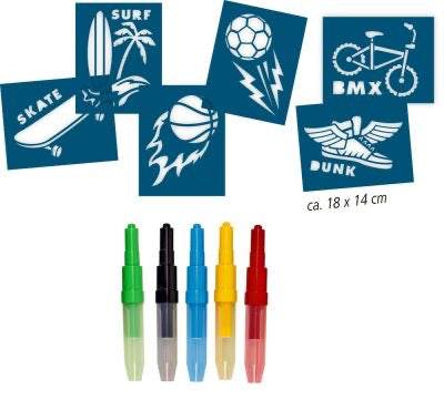 Die Spiegelburg Airbrush-Stifte für Papier