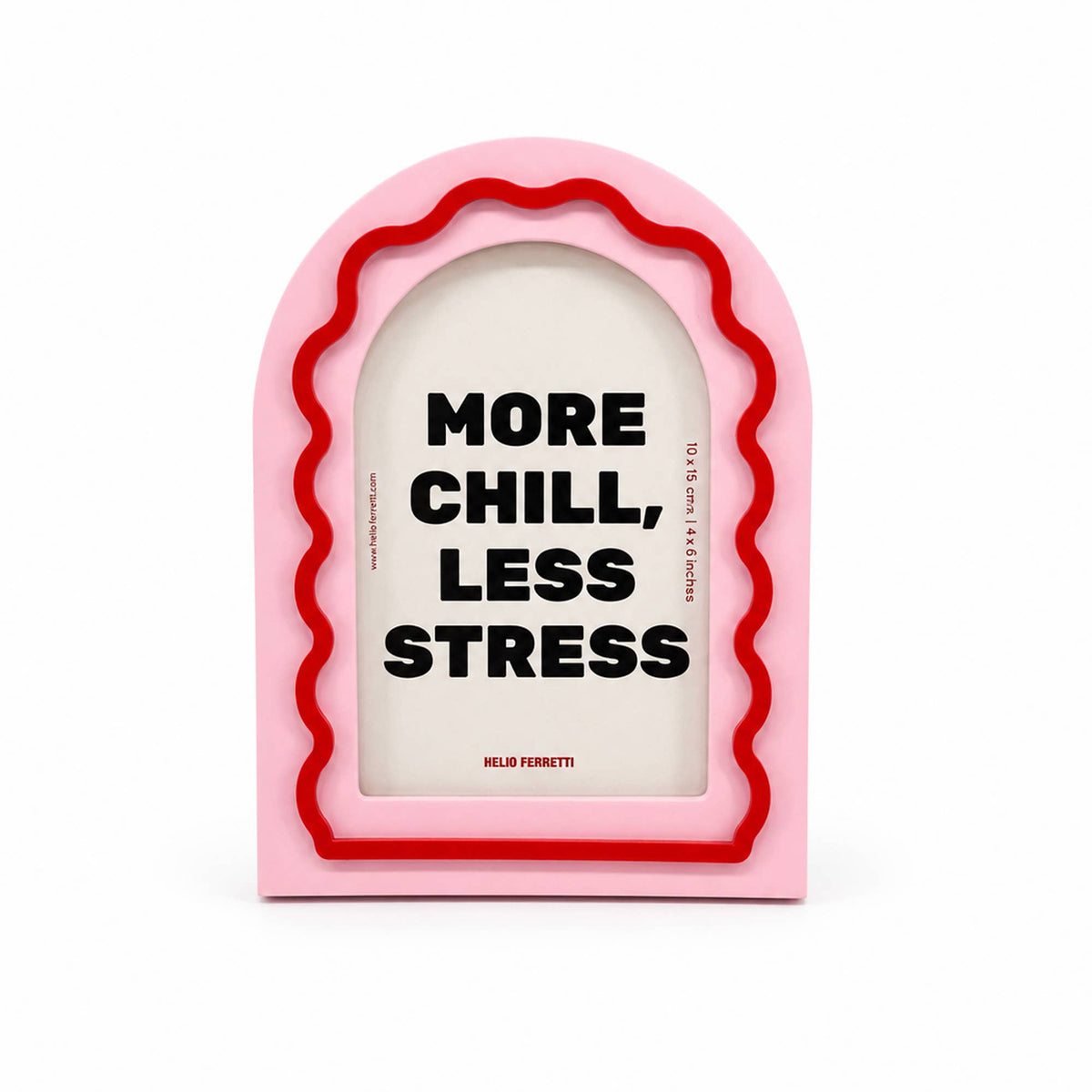 Helio Ferretti Pink „More Chill“ Fotorahmen HF