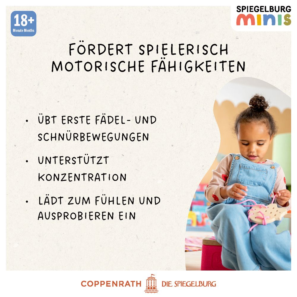 Die Spiegelburg Fädelspiel