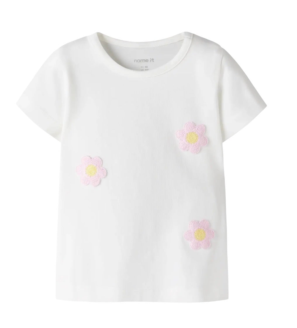 name it T-shirt (nbfjeanelle) Blumen