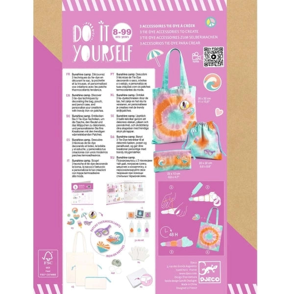 Djeco DIY Batik-Tasche