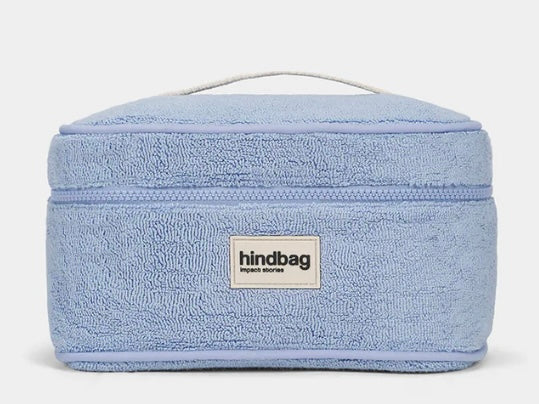 hindbag Kulturtasche Gaspard eponge blue