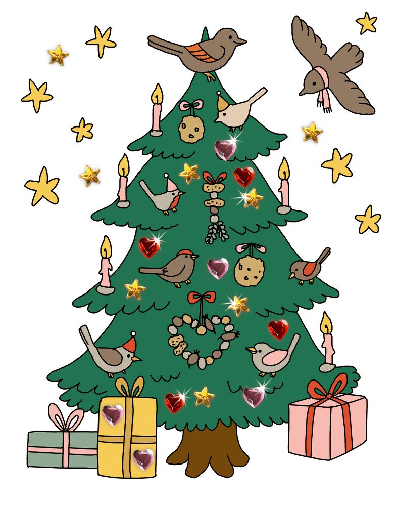 Die Spiegelburg Malblock mit Glitzersteinchen Frohe Weihnachten!