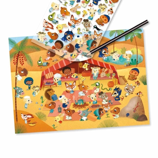 Djeco Rubbelbilder Wetterzonen