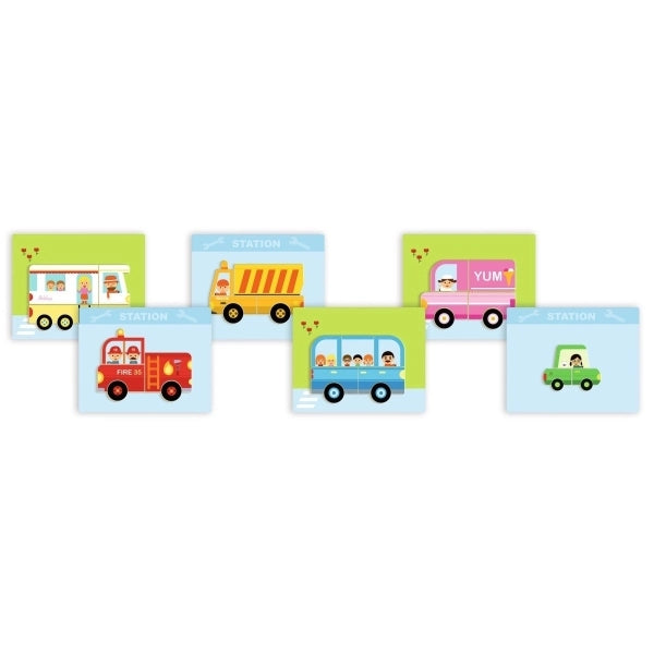 Djeco Magnetspiel: Vehicles