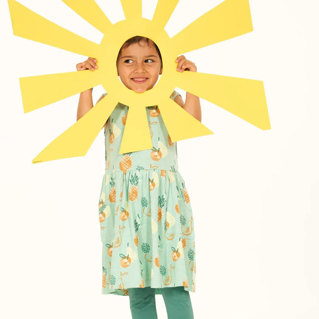 Sense Organics Kleid KOBI Fruits Mintgrün