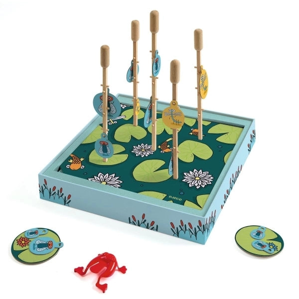 Djeco Mousti Frog Geschicklichkeits- und Strategiespiel