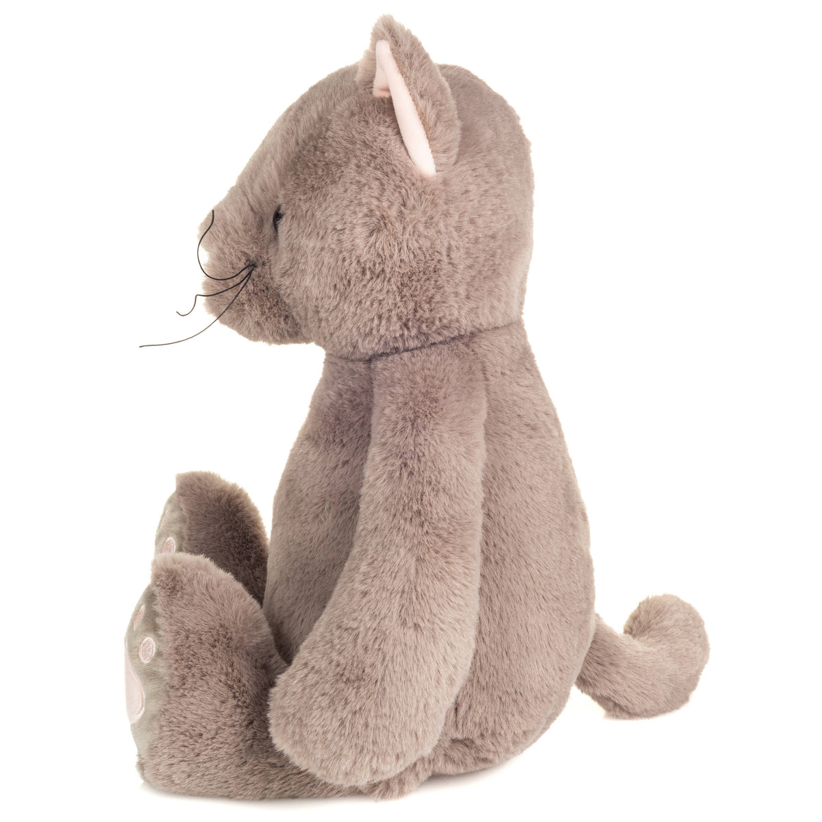 Teddy Hermann Schlenkerkatze Milly schwarz 35 cm - Plüschtier - Stofftier