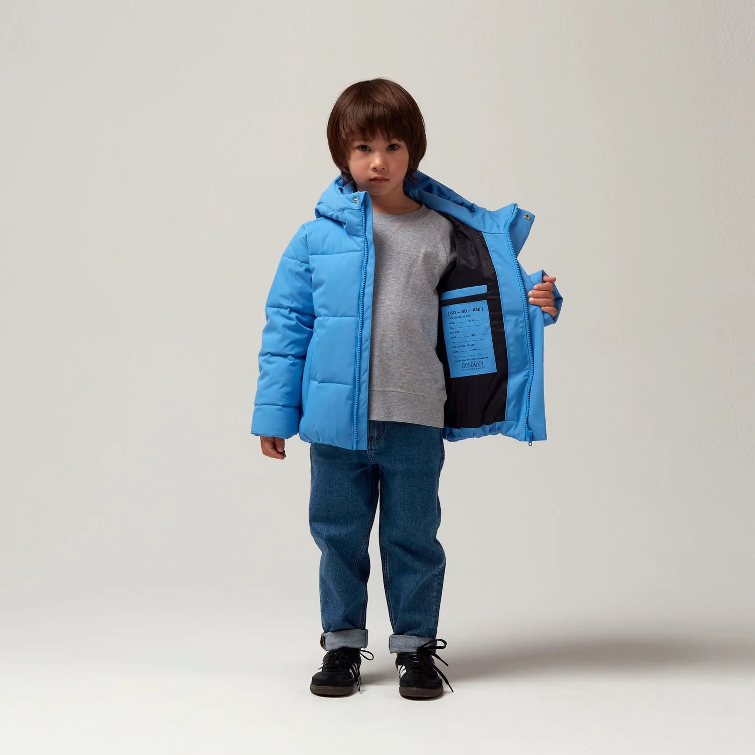 Gosoaky Winterjacke Dragon Eye marina blue