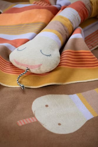 David Fussenegger Juwel Babydecke Multicolor Streifen