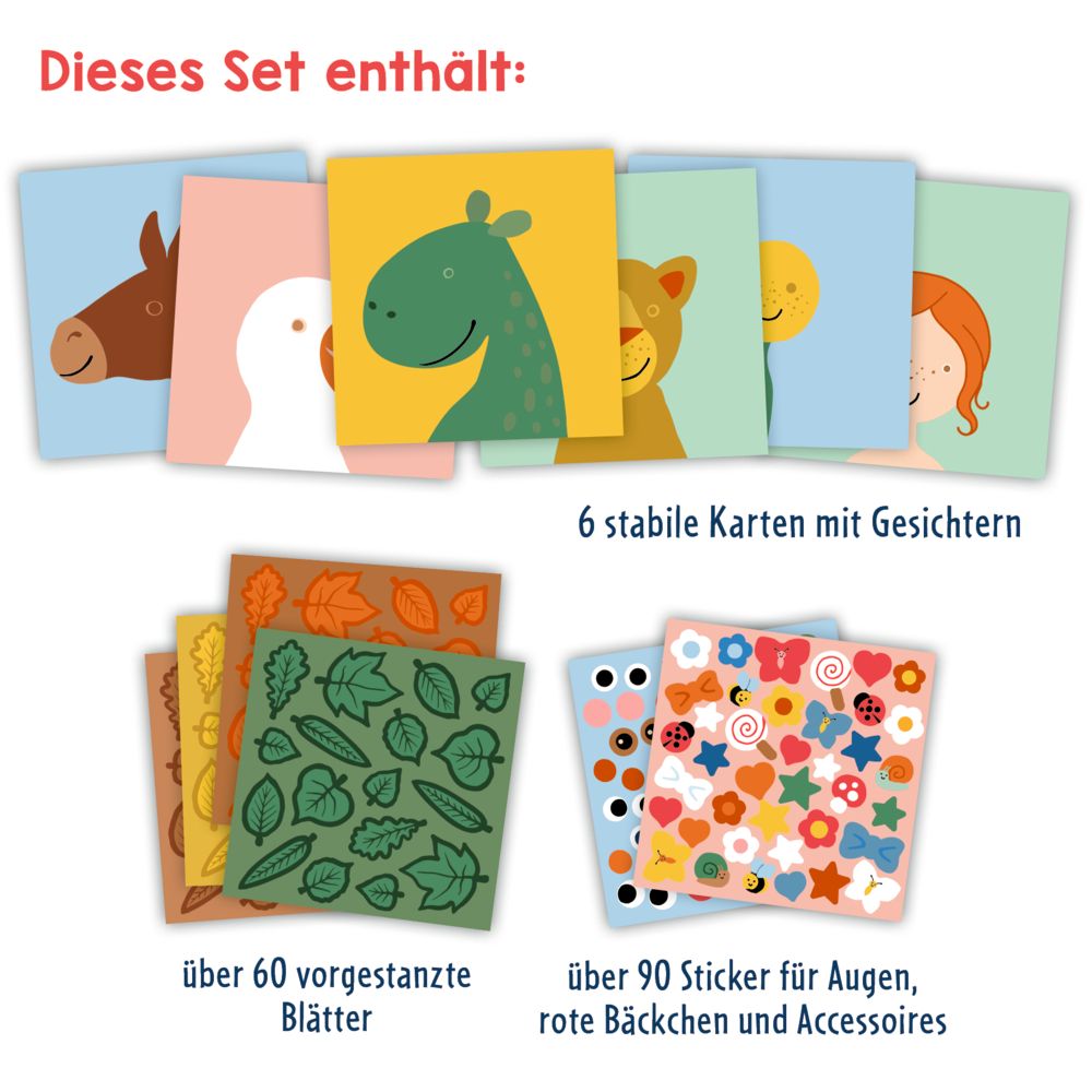 Coppenrath Blätter-Gesichter