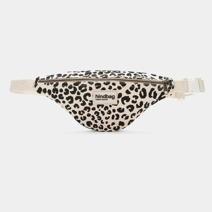 hindbag Augustin Leopard Beige