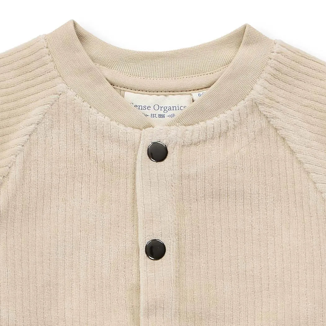 Sense Organics Baby Jacke YANNIE Velour Cream