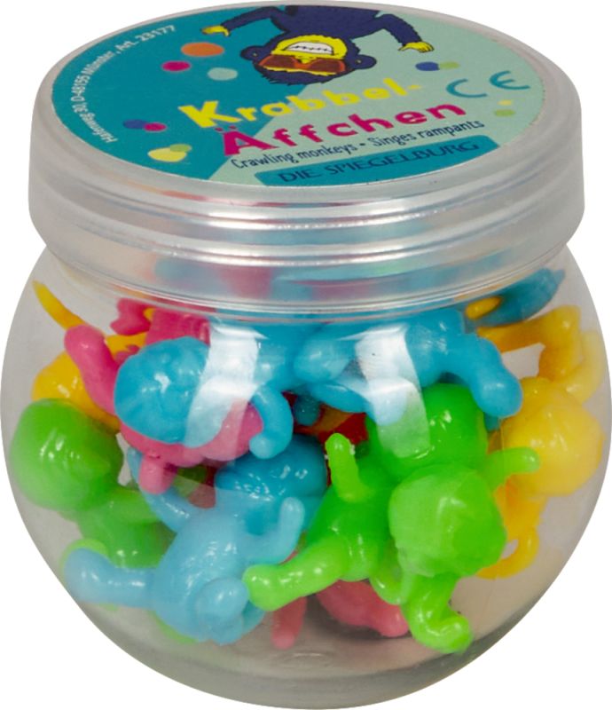 Krabbel-Äffchen - bunte Geschenke