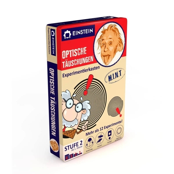 Einstein Experimentierkasten optische Täuschungen