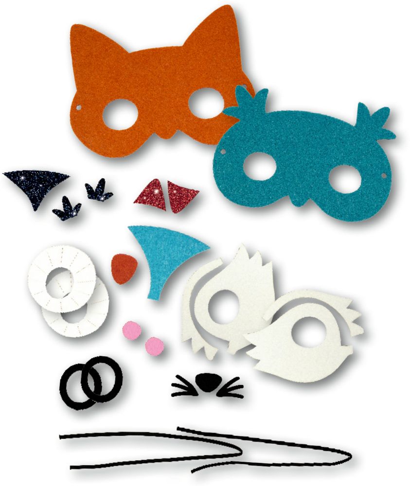 Coppenrath Mein kleines Bastelset: Filz-Masken