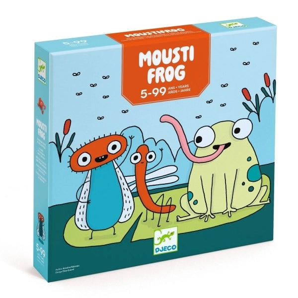 Djeco Mousti Frog Geschicklichkeits- und Strategiespiel