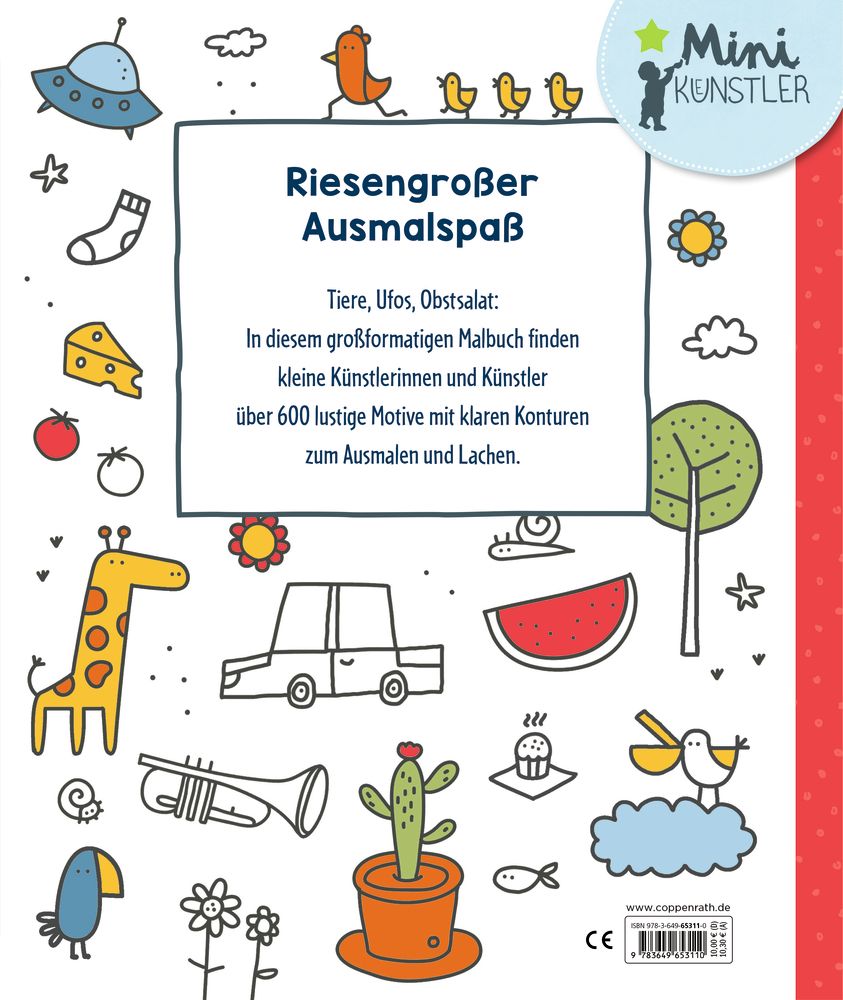 Coppenrath Nie-wieder-Langeweile-Malbuch