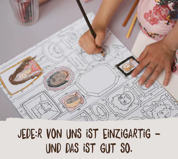 Hautfarben Buntstifte für Alle