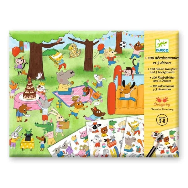 Djeco Rubbelbilder Party Time