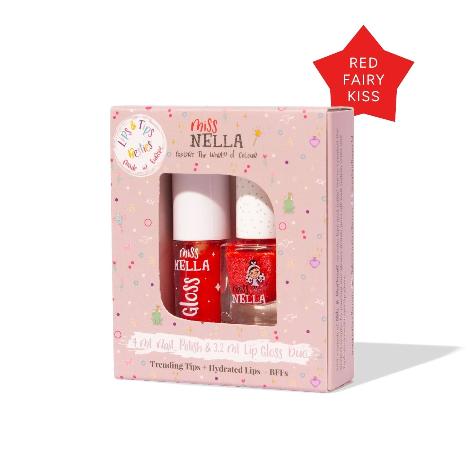 Miss Nella Besties Duo (Croco Dazzle + Gloss Fairy Kiss)