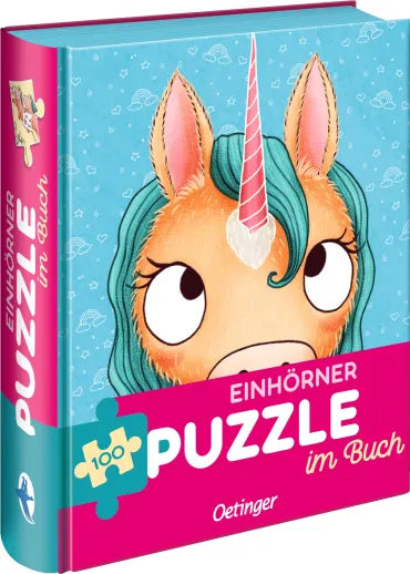 Oetinger Einhörner Puzzle im Buch 100 Teile