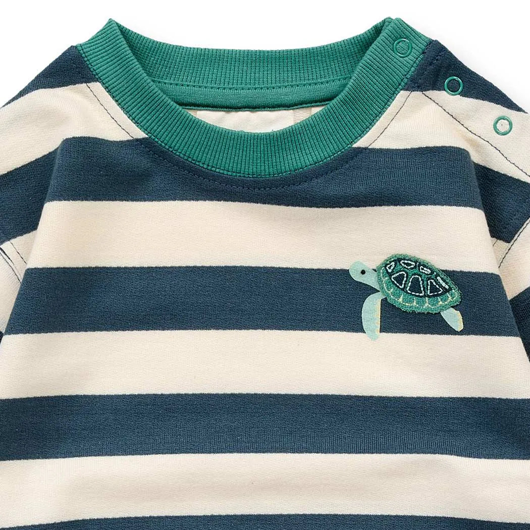 Sense Organics Baby Sweater SIAM Schildkröte