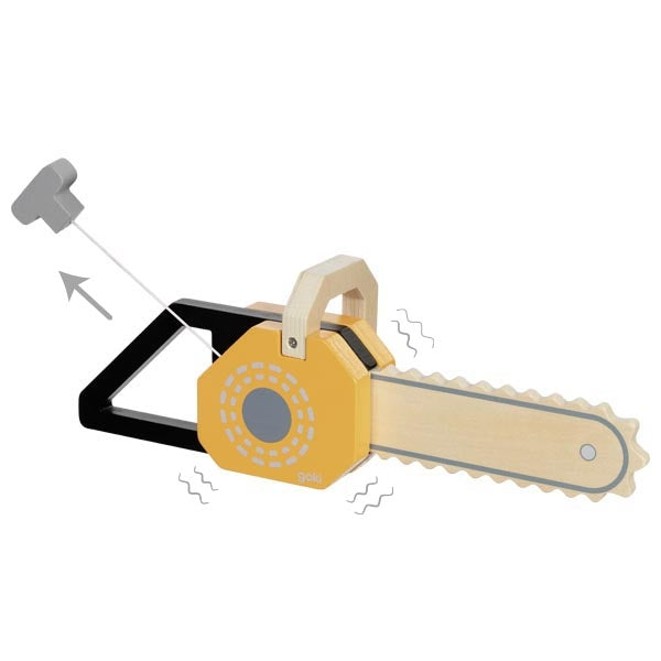 goki Kettensäge mit Geräusch