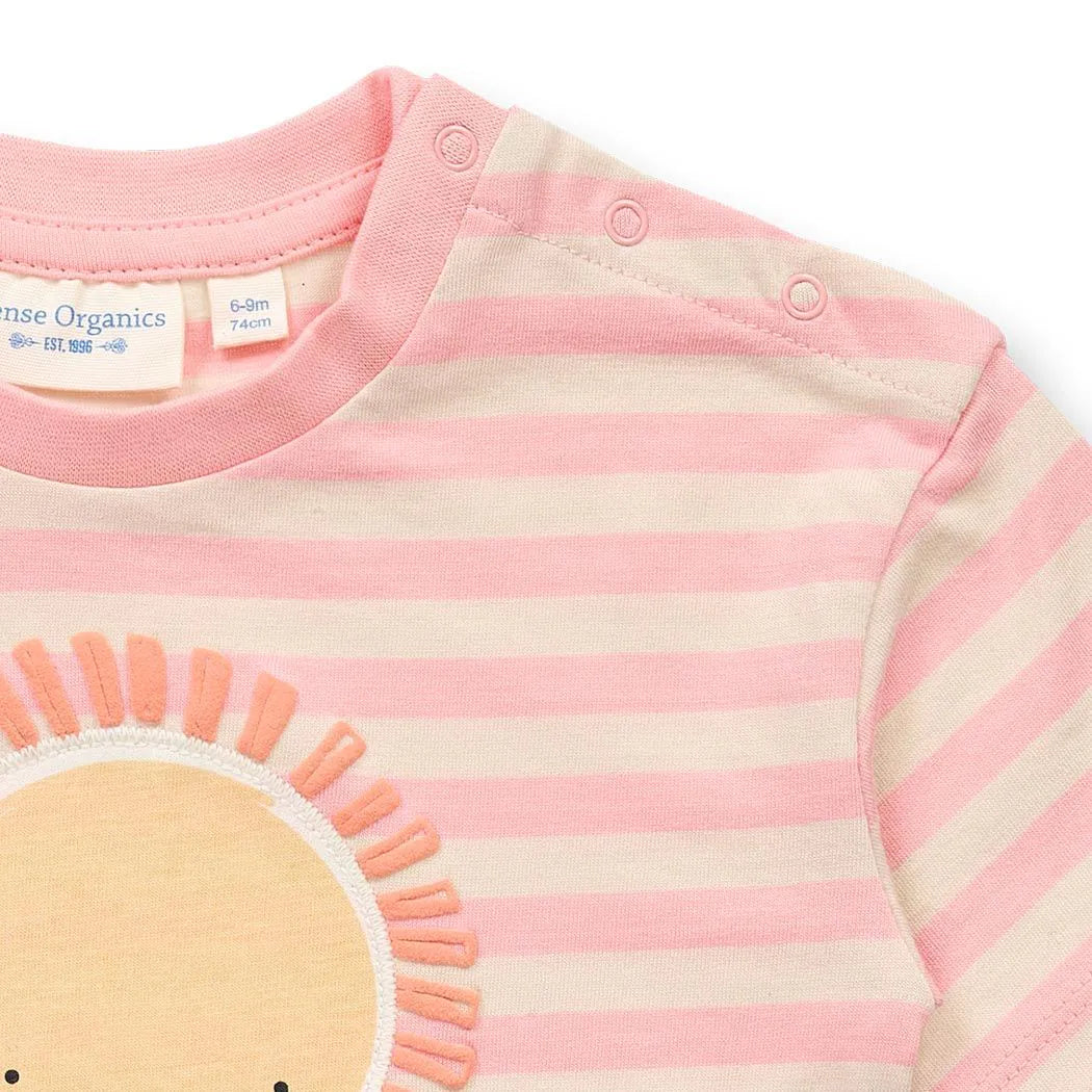 Sense Organics Baby T-Shirt SOPHIE Sonne Streifen