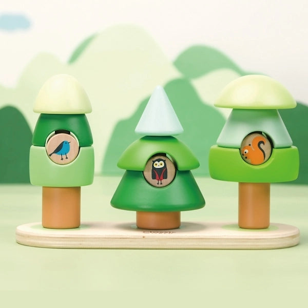 Classic World Stapelspiel Wald