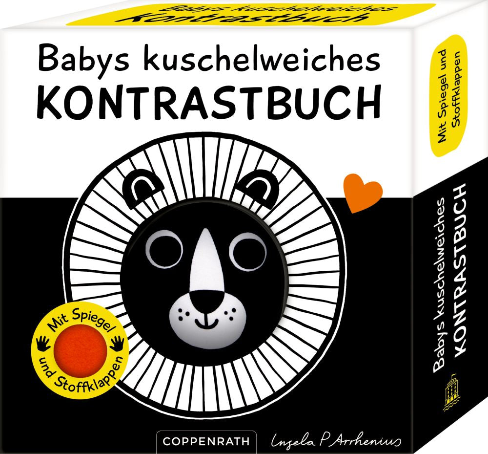 Coppenrath kuschelweiches Kontrastbuch Löwe