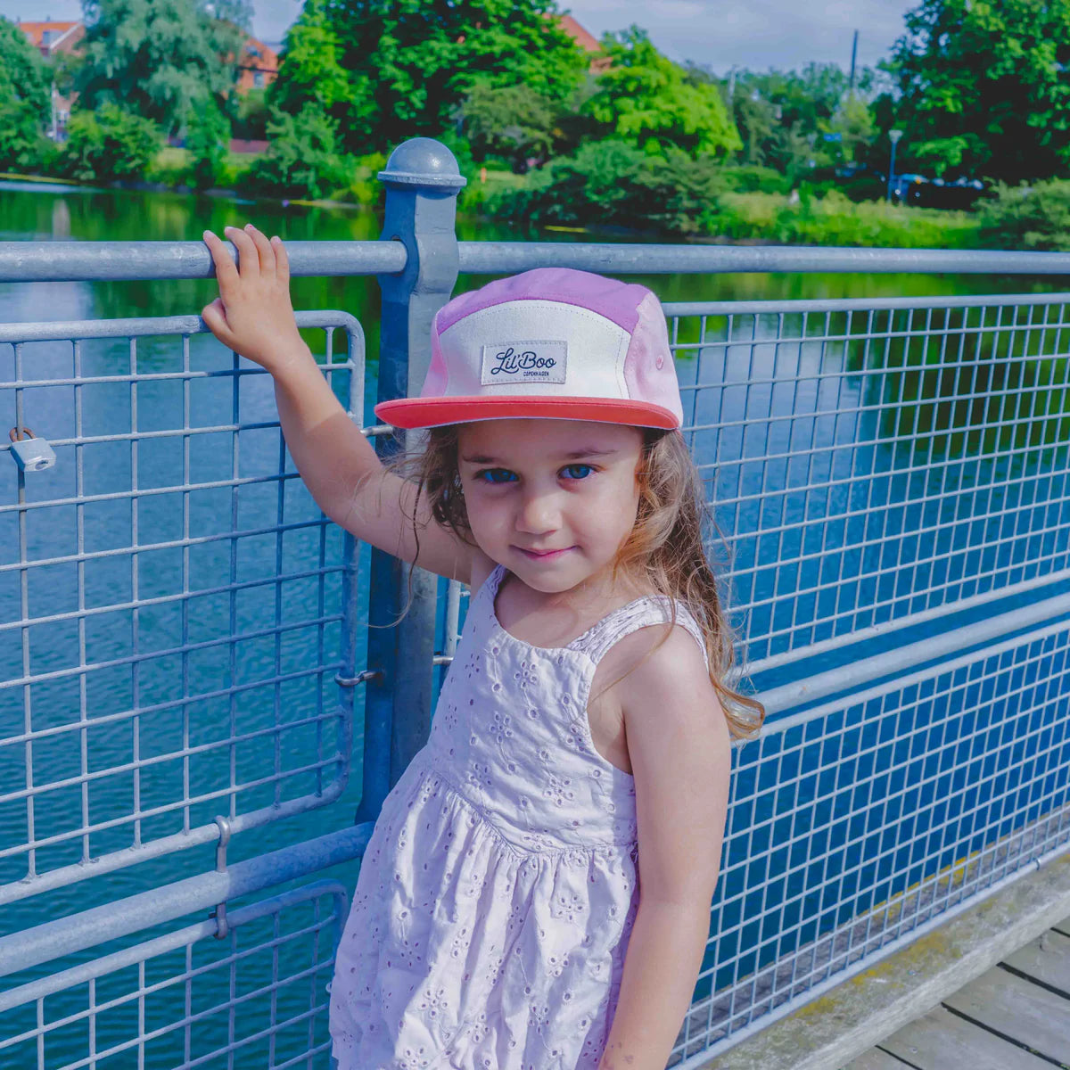 Lil‘Boo Cap Block pink