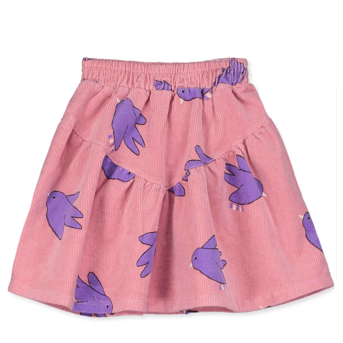 lötiekids Cordrock Flowing Birds Rose