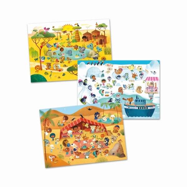 Djeco Rubbelbilder Wetterzonen