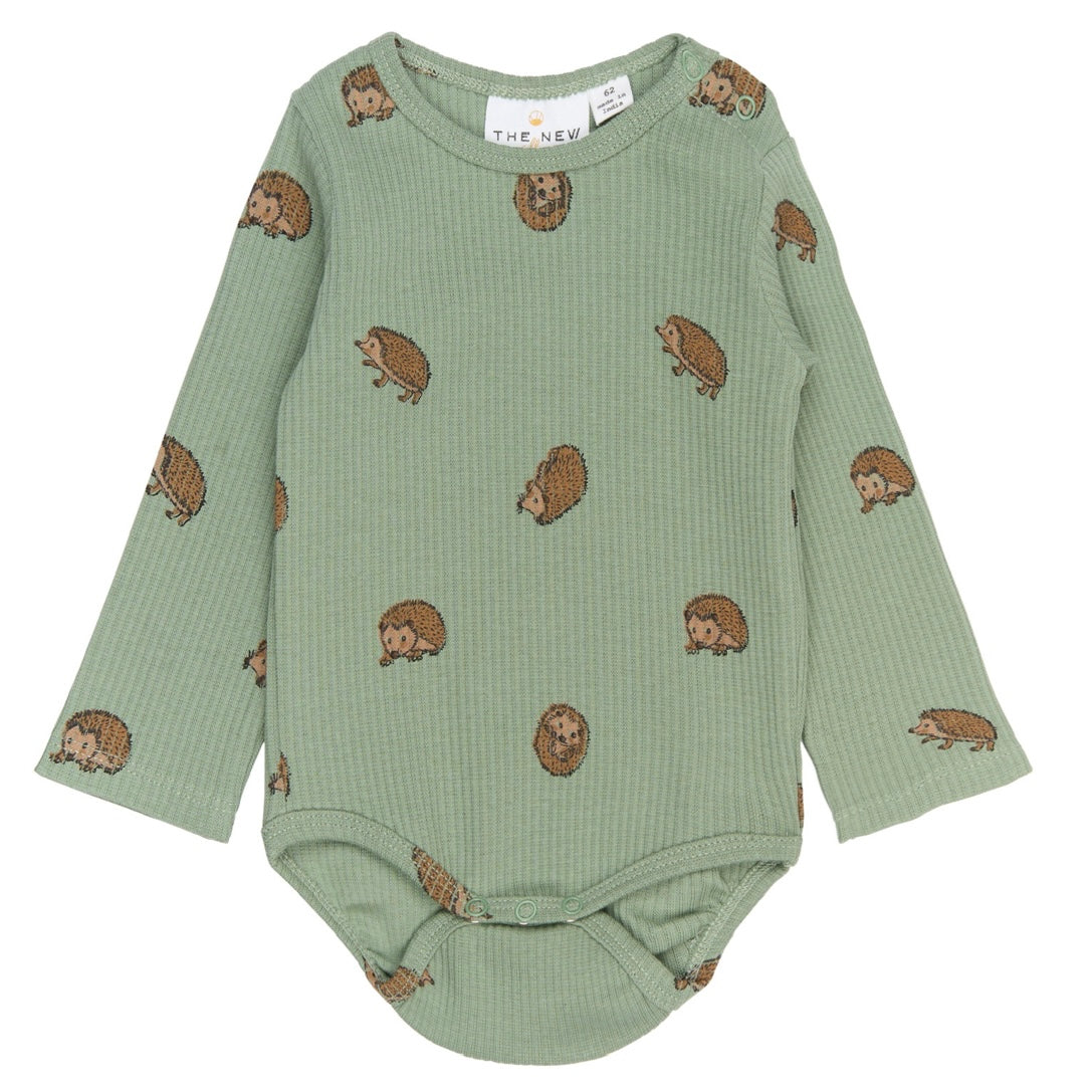 The New Siblings Langarmbody Igel