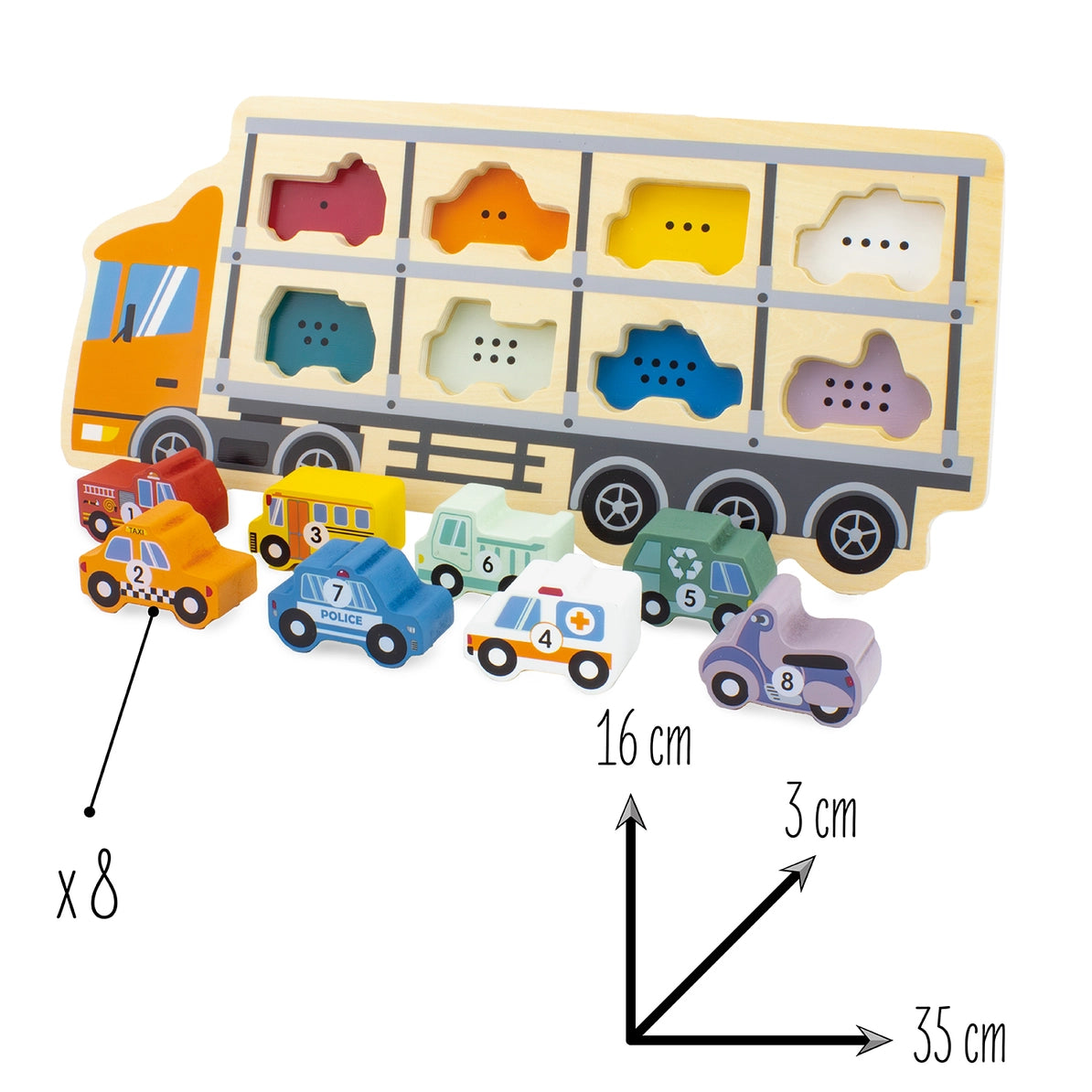 Ulysse Autotransporter-LKW