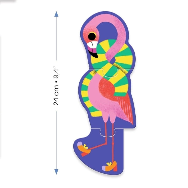 Djeco Puzzle Trio Savanne