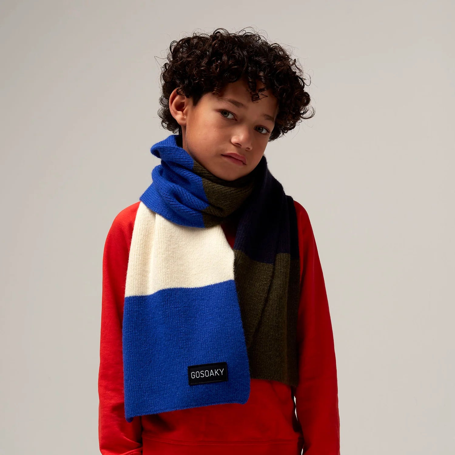 Gosoaky Schal Bull Parade deep dark blue multi