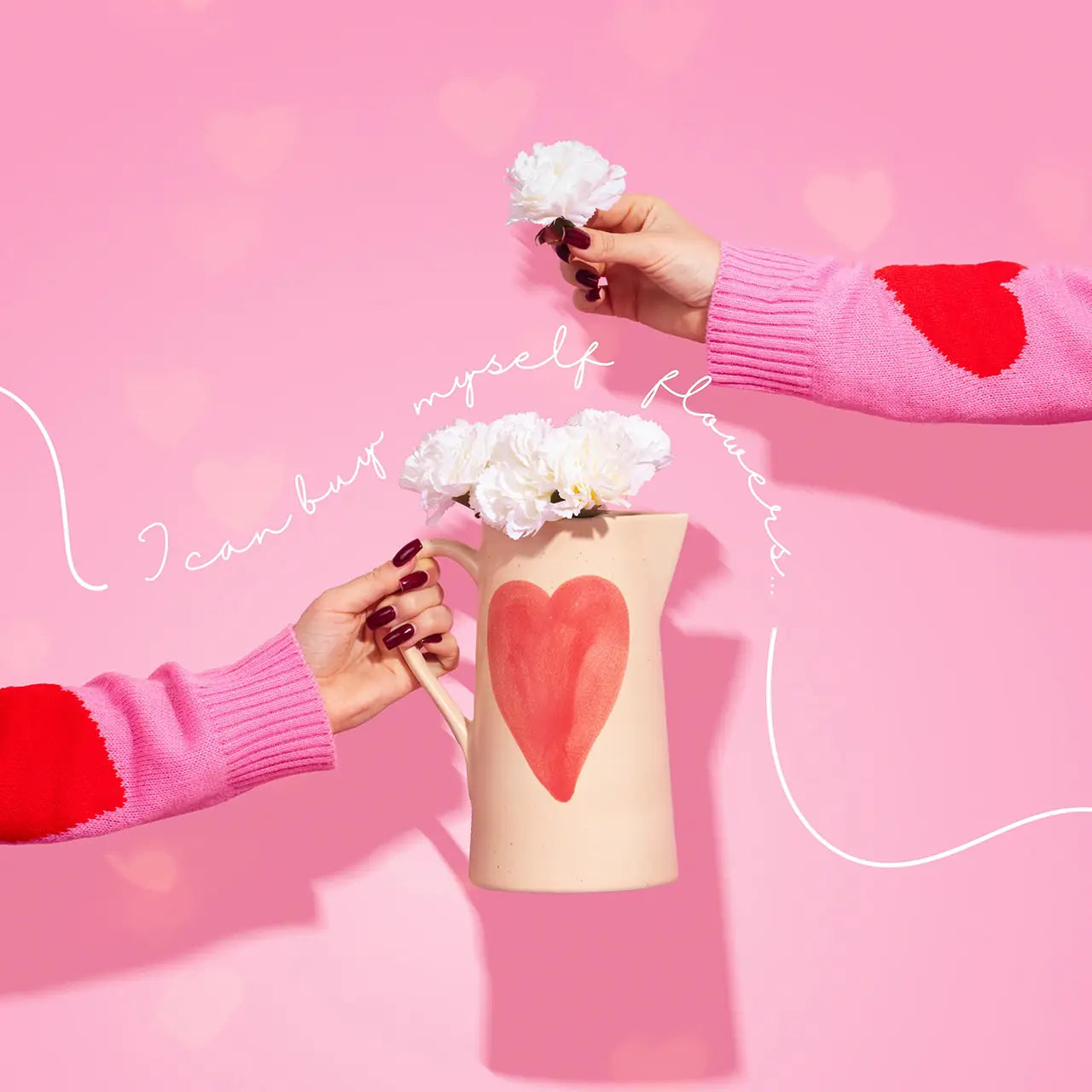 egg back home Party Krug Cozy Hearts Krug