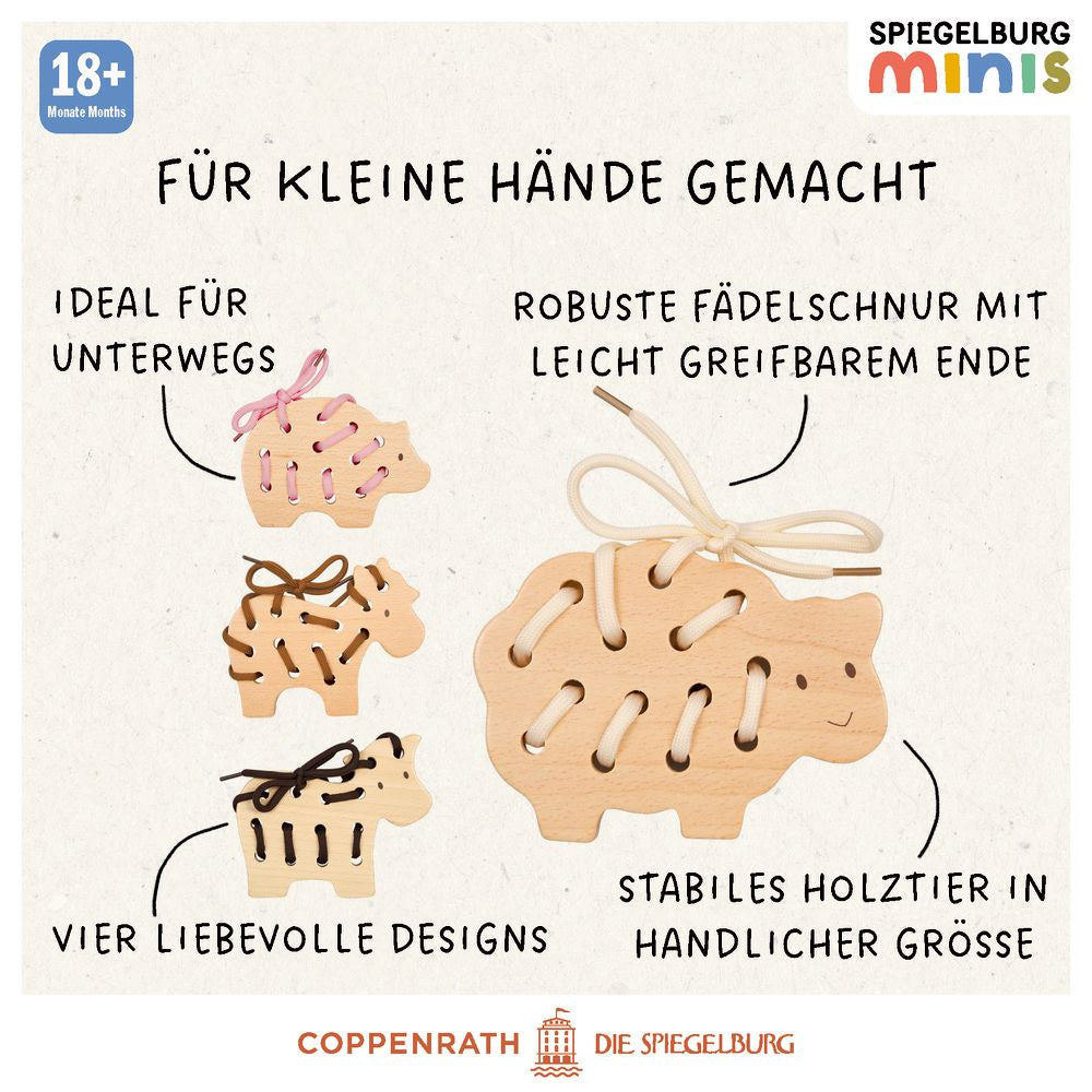 Die Spiegelburg Fädelspiel