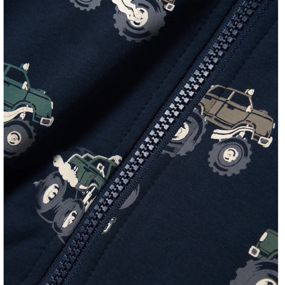 name it Sweatjacke Card Bru(nmmbseb) Dark Sapphire