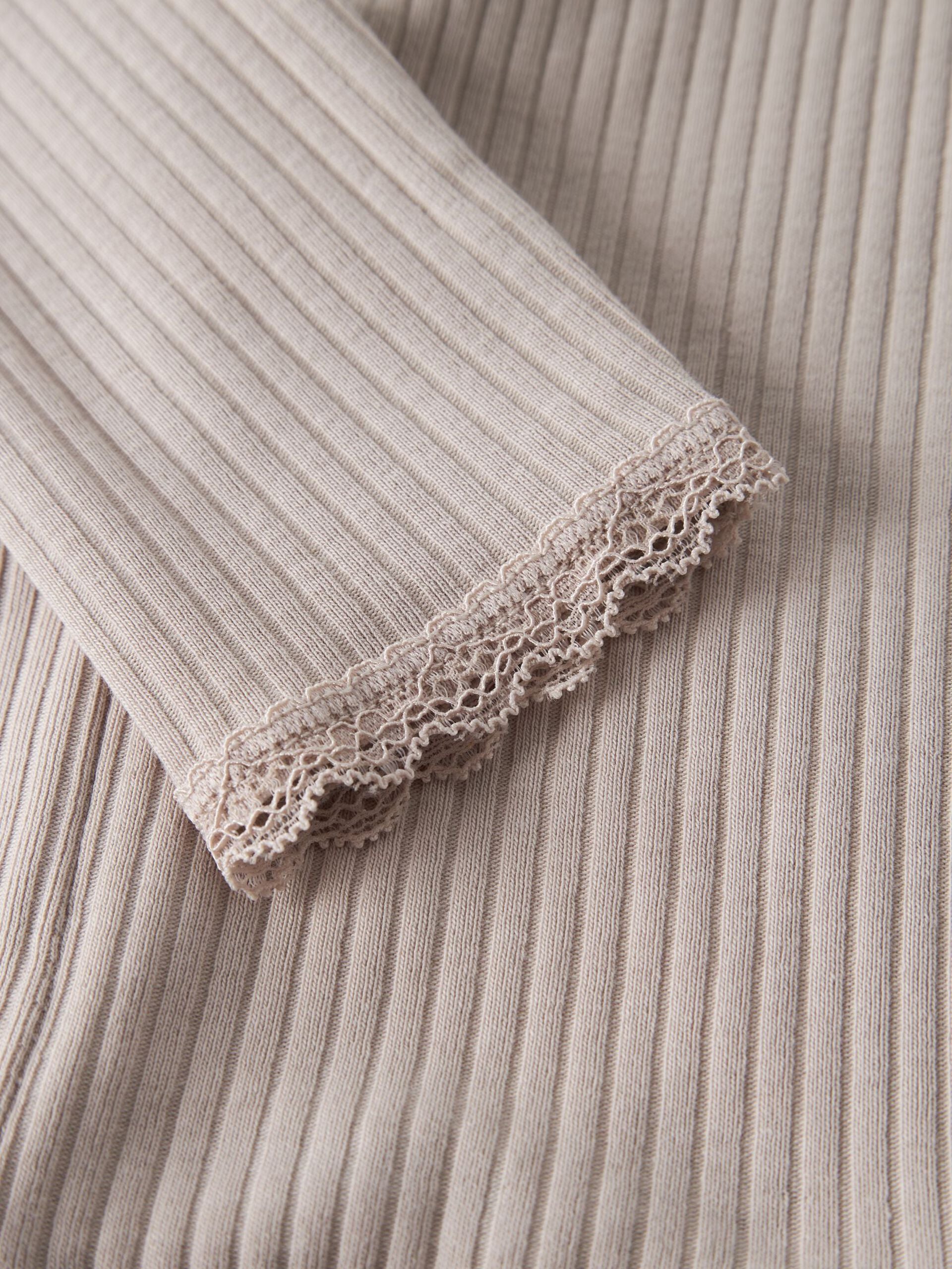 name it Baby Leggings (nbfhallie) Chateau Gray