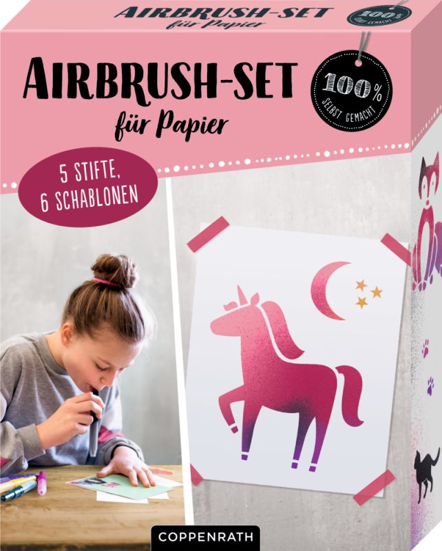 Coppenrath Airbrush-Set für Papier