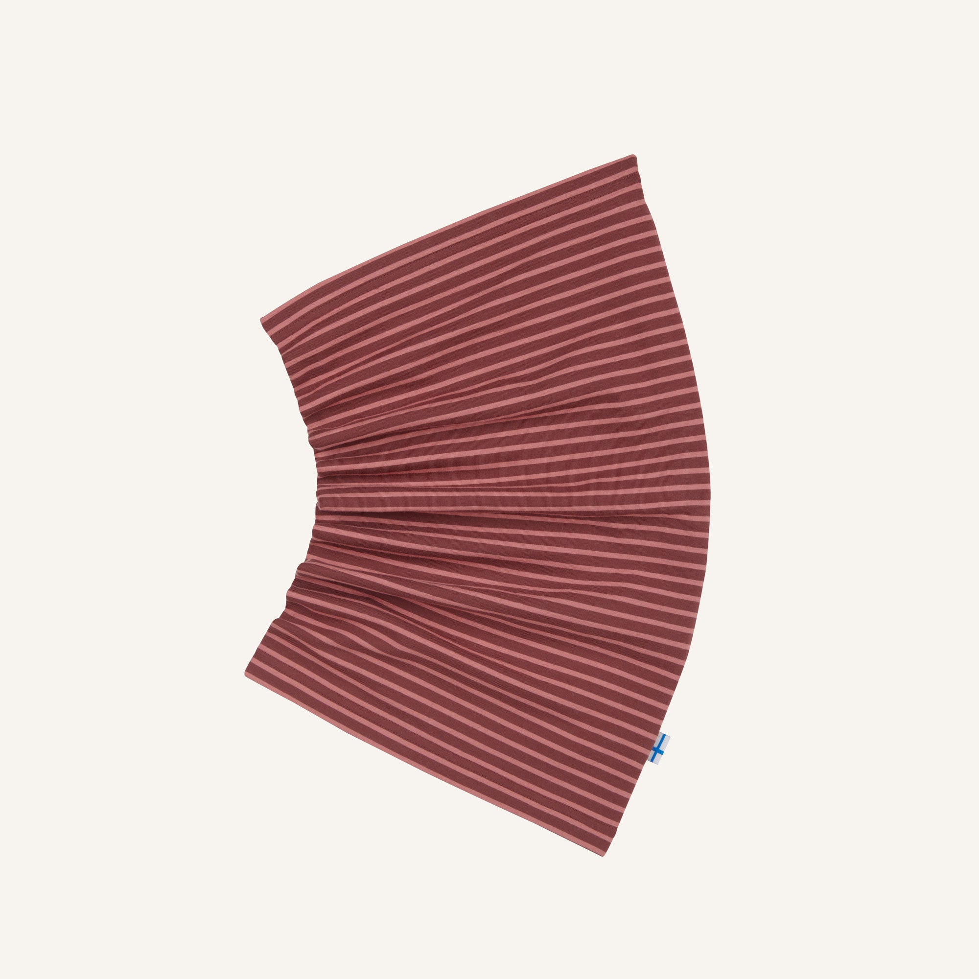 Finkid Schlauchschal Tunneli Twist sable/ terra cotta