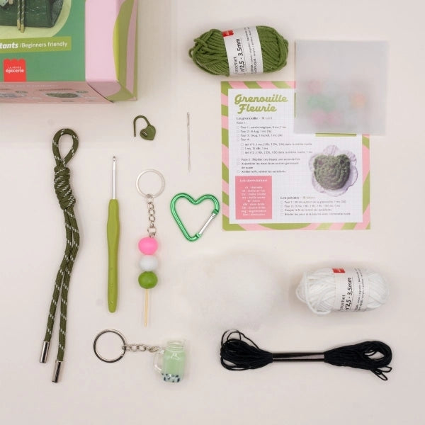 La petite épicerie Häkelset- Anhänger Matcha Club